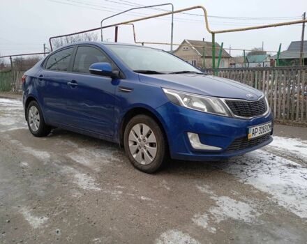 Синий Киа Рио, объемом двигателя 1.6 л и пробегом 210 тыс. км за 6100 $, фото 1 на Automoto.ua