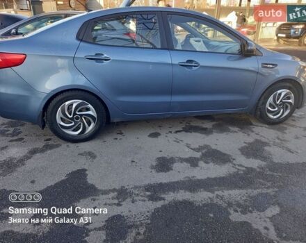 Синий Киа Рио, объемом двигателя 1.4 л и пробегом 283 тыс. км за 6600 $, фото 2 на Automoto.ua