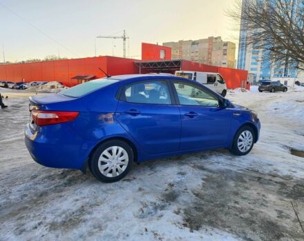 Синий Киа Рио, объемом двигателя 1.4 л и пробегом 189 тыс. км за 7500 $, фото 1 на Automoto.ua