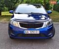 Синий Киа Рио, объемом двигателя 1.4 л и пробегом 129 тыс. км за 7600 $, фото 1 на Automoto.ua