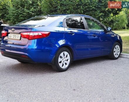 Синий Киа Рио, объемом двигателя 1.4 л и пробегом 129 тыс. км за 7600 $, фото 5 на Automoto.ua