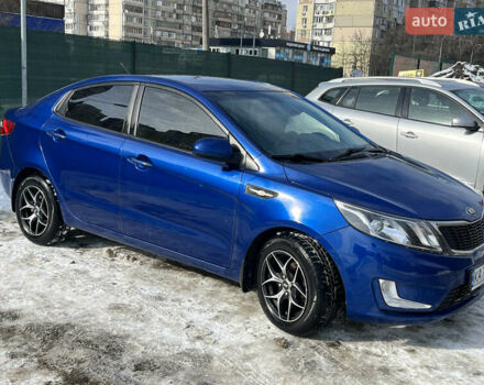 Синий Киа Рио, объемом двигателя 1.4 л и пробегом 139 тыс. км за 7700 $, фото 1 на Automoto.ua