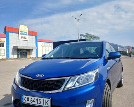 Синий Киа Рио, объемом двигателя 1.4 л и пробегом 192 тыс. км за 7500 $, фото 2 на Automoto.ua