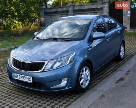 Синий Киа Рио, объемом двигателя 1.6 л и пробегом 148 тыс. км за 8200 $, фото 1 на Automoto.ua