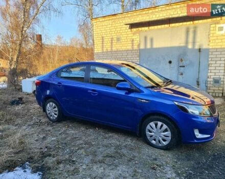Синій Кіа Ріо, об'ємом двигуна 1.4 л та пробігом 190 тис. км за 7500 $, фото 1 на Automoto.ua
