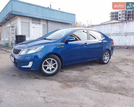 Синий Киа Рио, объемом двигателя 1.59 л и пробегом 121 тыс. км за 7599 $, фото 1 на Automoto.ua