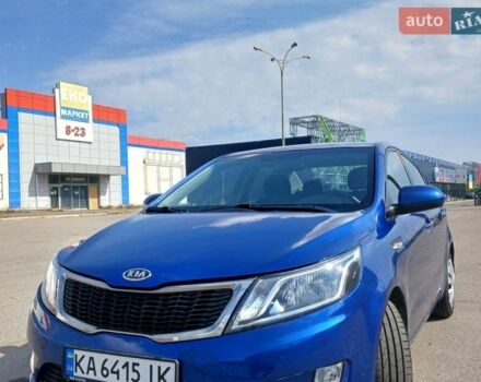 Синий Киа Рио, объемом двигателя 1.4 л и пробегом 191 тыс. км за 7500 $, фото 1 на Automoto.ua