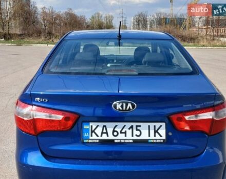 Синий Киа Рио, объемом двигателя 1.4 л и пробегом 191 тыс. км за 7500 $, фото 4 на Automoto.ua