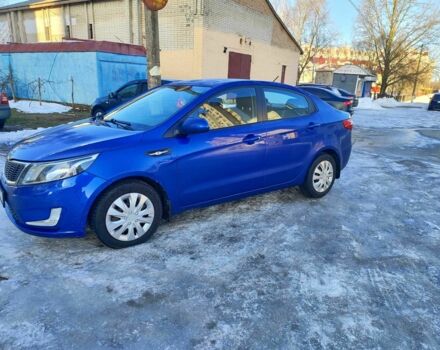 Синий Киа Рио, объемом двигателя 1.4 л и пробегом 189 тыс. км за 7500 $, фото 2 на Automoto.ua