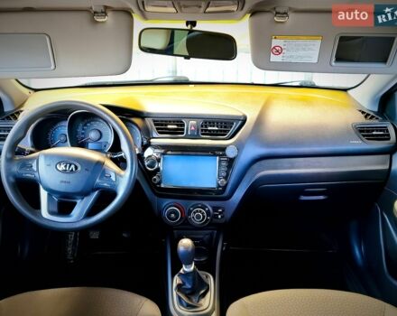 Синий Киа Рио, объемом двигателя 1.4 л и пробегом 129 тыс. км за 7600 $, фото 7 на Automoto.ua