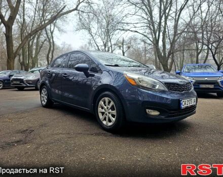 Синий Киа Рио, объемом двигателя 1.6 л и пробегом 162 тыс. км за 8000 $, фото 1 на Automoto.ua