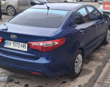 Синий Киа Рио, объемом двигателя 1.4 л и пробегом 213 тыс. км за 7400 $, фото 4 на Automoto.ua