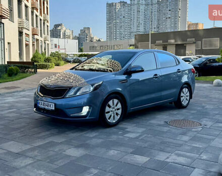 Синий Киа Рио, объемом двигателя 1.59 л и пробегом 131 тыс. км за 7350 $, фото 1 на Automoto.ua