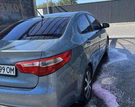 Синий Киа Рио, объемом двигателя 1.4 л и пробегом 120 тыс. км за 8700 $, фото 1 на Automoto.ua