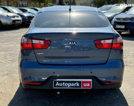 Синий Киа Рио, объемом двигателя 1.4 л и пробегом 101 тыс. км за 11190 $, фото 6 на Automoto.ua
