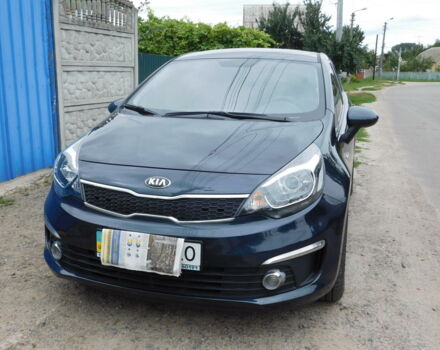 Синий Киа Рио, объемом двигателя 1.4 л и пробегом 31 тыс. км за 10500 $, фото 3 на Automoto.ua