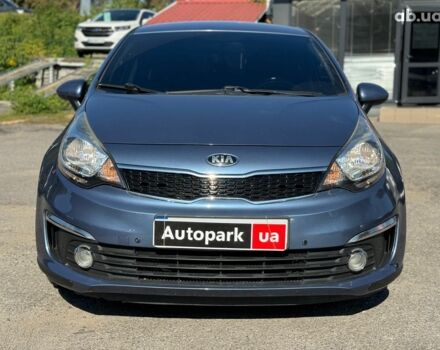 Синий Киа Рио, объемом двигателя 1.4 л и пробегом 101 тыс. км за 11190 $, фото 1 на Automoto.ua