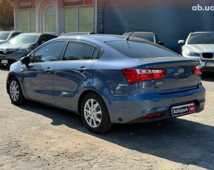 Синий Киа Рио, объемом двигателя 1.4 л и пробегом 101 тыс. км за 11190 $, фото 7 на Automoto.ua