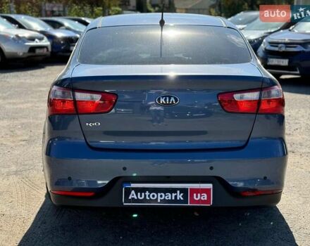 Киа Рио 2015 в Виннице на Automoto.ua Синий Киа Рио, объемом двигателя 1.4 л и пробегом 101 тыс. км за 11190 $, фото 5 на Automoto.ua