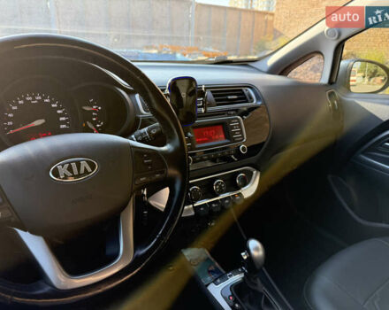 Синій Кіа Ріо, об'ємом двигуна 1.4 л та пробігом 101 тис. км за 9700 $, фото 11 на Automoto.ua