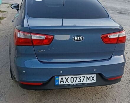 Синий Киа Рио, объемом двигателя 1.4 л и пробегом 120 тыс. км за 11000 $, фото 4 на Automoto.ua