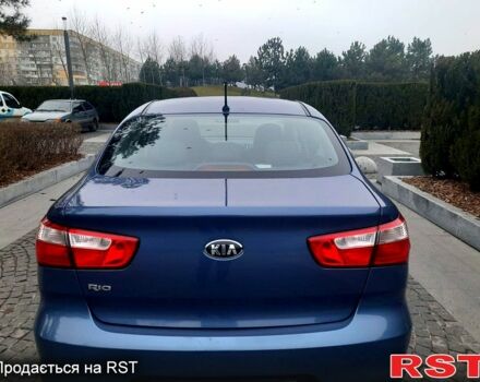 Синий Киа Рио, объемом двигателя 14 л и пробегом 83 тыс. км за 10600 $, фото 2 на Automoto.ua