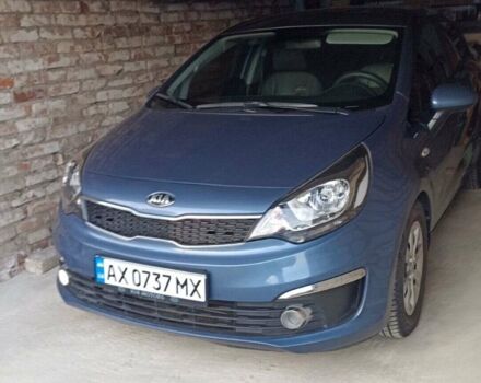 Синий Киа Рио, объемом двигателя 1.4 л и пробегом 120 тыс. км за 11000 $, фото 3 на Automoto.ua