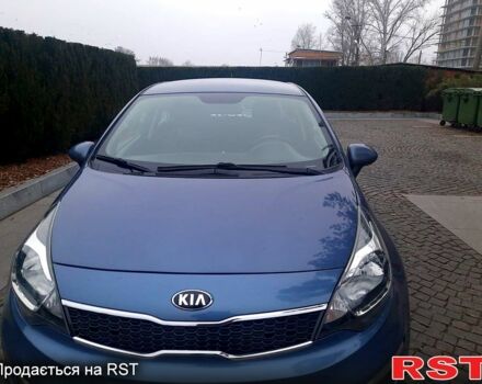 Синий Киа Рио, объемом двигателя 14 л и пробегом 83 тыс. км за 10600 $, фото 1 на Automoto.ua