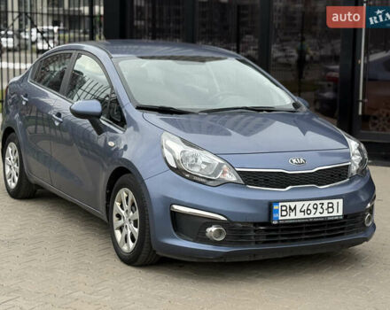 Синий Киа Рио, объемом двигателя 1.37 л и пробегом 89 тыс. км за 8300 $, фото 2 на Automoto.ua