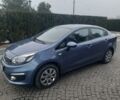Синий Киа Рио, объемом двигателя 1.4 л и пробегом 83 тыс. км за 10600 $, фото 1 на Automoto.ua