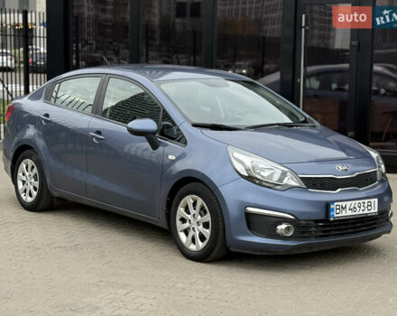 Синий Киа Рио, объемом двигателя 1.37 л и пробегом 89 тыс. км за 8300 $, фото 4 на Automoto.ua