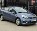 Синий Киа Рио, объемом двигателя 1.37 л и пробегом 89 тыс. км за 8300 $, фото 4 на Automoto.ua
