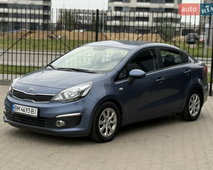 Синий Киа Рио, объемом двигателя 1.37 л и пробегом 89 тыс. км за 8300 $, фото 8 на Automoto.ua