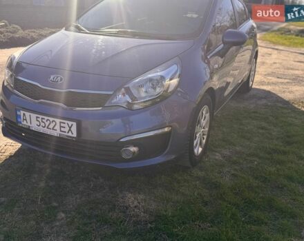 Синий Киа Рио, объемом двигателя 1.4 л и пробегом 81 тыс. км за 9800 $, фото 2 на Automoto.ua