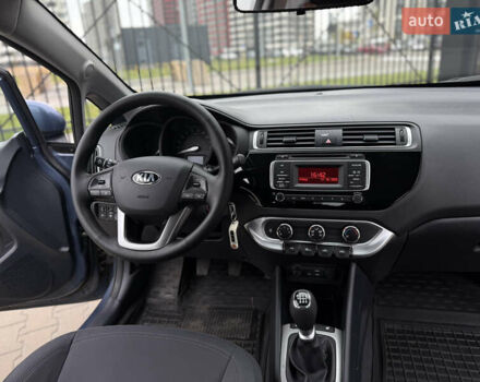 Синий Киа Рио, объемом двигателя 1.37 л и пробегом 89 тыс. км за 8300 $, фото 26 на Automoto.ua
