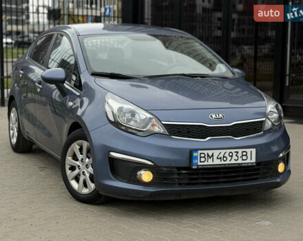 Синий Киа Рио, объемом двигателя 1.37 л и пробегом 89 тыс. км за 8300 $, фото 1 на Automoto.ua
