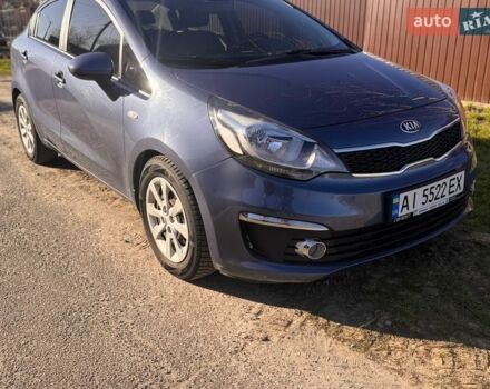 Синий Киа Рио, объемом двигателя 1.4 л и пробегом 81 тыс. км за 9800 $, фото 1 на Automoto.ua