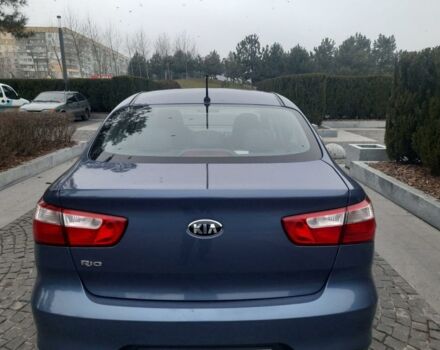 Синий Киа Рио, объемом двигателя 1.4 л и пробегом 83 тыс. км за 10600 $, фото 2 на Automoto.ua