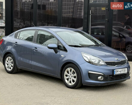 Синий Киа Рио, объемом двигателя 1.37 л и пробегом 89 тыс. км за 8300 $, фото 5 на Automoto.ua
