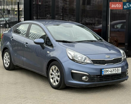 Синий Киа Рио, объемом двигателя 1.37 л и пробегом 89 тыс. км за 8300 $, фото 3 на Automoto.ua