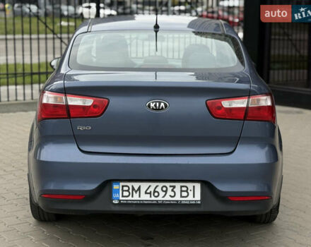 Синий Киа Рио, объемом двигателя 1.37 л и пробегом 89 тыс. км за 8300 $, фото 13 на Automoto.ua