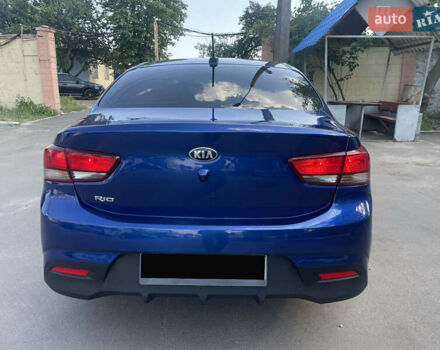 Синий Киа Рио, объемом двигателя 1.59 л и пробегом 113 тыс. км за 10500 $, фото 1 на Automoto.ua