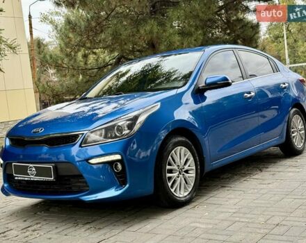 Синий Киа Рио, объемом двигателя 1.59 л и пробегом 89 тыс. км за 12900 $, фото 1 на Automoto.ua