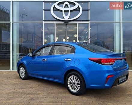 Синий Киа Рио, объемом двигателя 1.59 л и пробегом 106 тыс. км за 13777 $, фото 1 на Automoto.ua