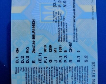 Синій Кіа Ріо, об'ємом двигуна 1.6 л та пробігом 60 тис. км за 13000 $, фото 6 на Automoto.ua