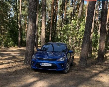 Синий Киа Рио, объемом двигателя 1.37 л и пробегом 60 тыс. км за 12800 $, фото 1 на Automoto.ua