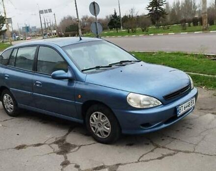 Синий Киа Рио, объемом двигателя 1.49 л и пробегом 188 тыс. км за 3000 $, фото 1 на Automoto.ua