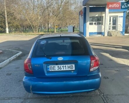Синий Киа Рио, объемом двигателя 1.49 л и пробегом 243 тыс. км за 2400 $, фото 4 на Automoto.ua