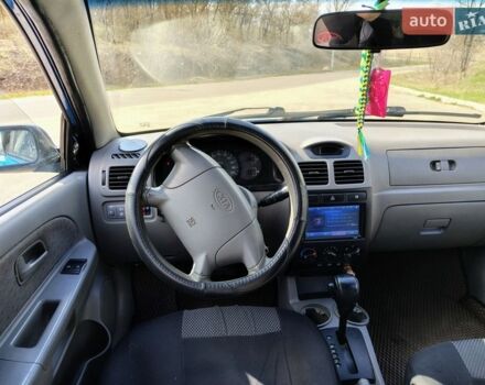 Синий Киа Рио, объемом двигателя 1.49 л и пробегом 220 тыс. км за 2100 $, фото 3 на Automoto.ua
