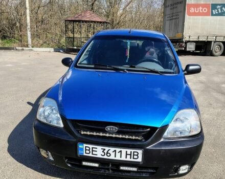 Синий Киа Рио, объемом двигателя 1.49 л и пробегом 220 тыс. км за 2100 $, фото 7 на Automoto.ua